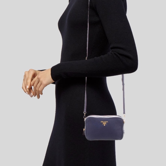 🚫SOLD🚫 Prada Vitello Daino Leather Mini Camera Bag EUC - Picture 5 of 8